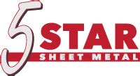 5 star sheet metal|Contact Us .